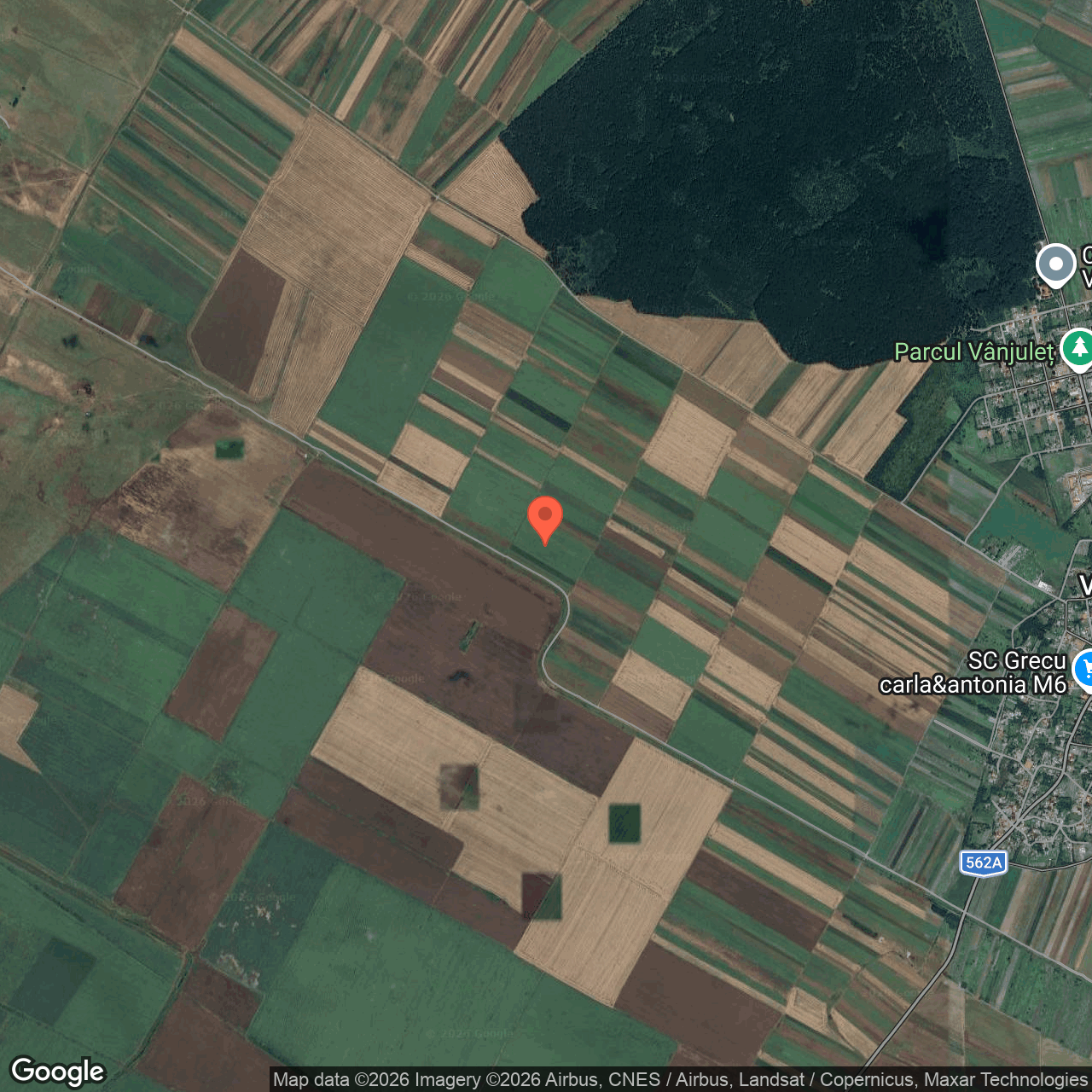 Teren extravilan 10.500 mp Vanjulet Mehedinti