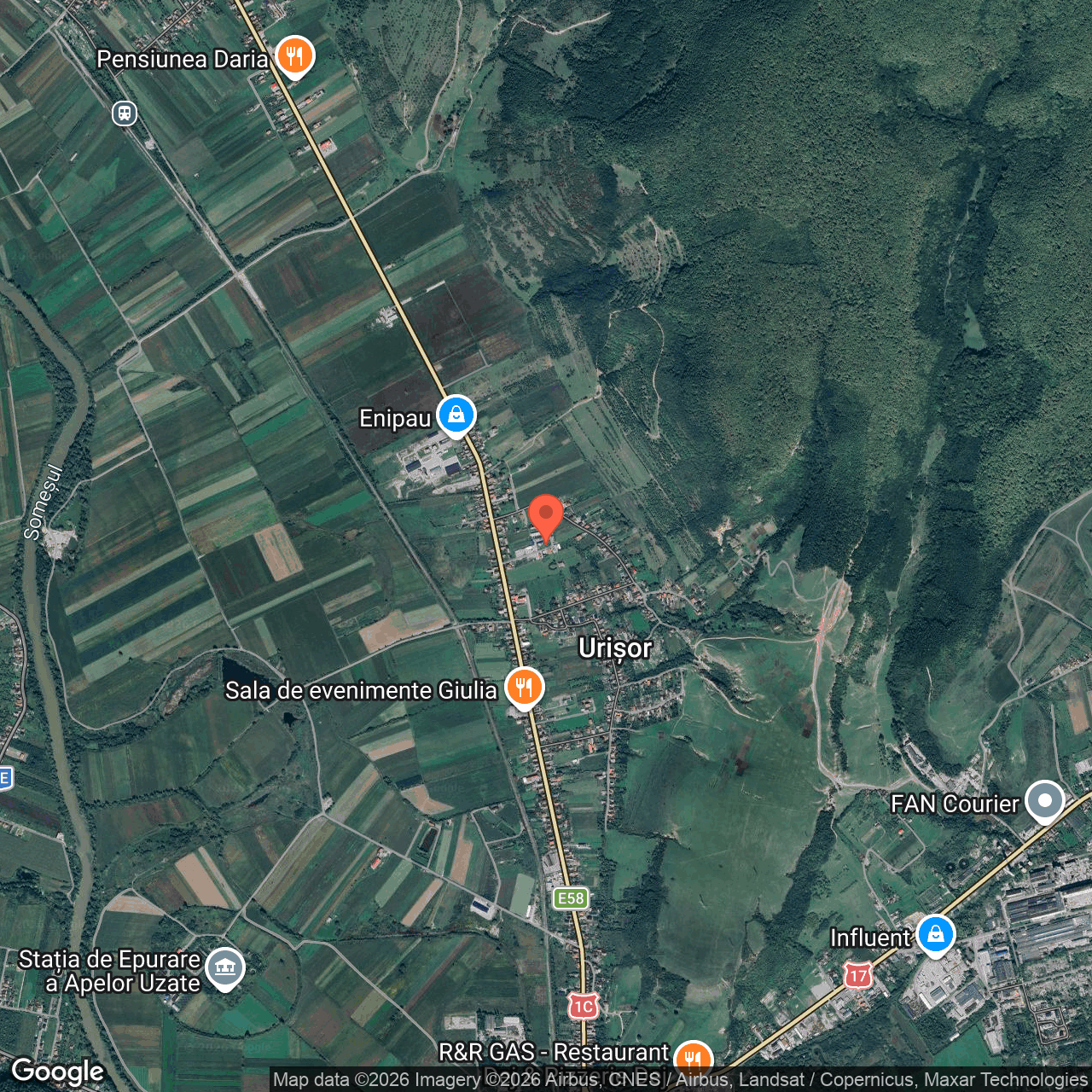 Teren intravilan 1.394 mp Caseiu Cluj