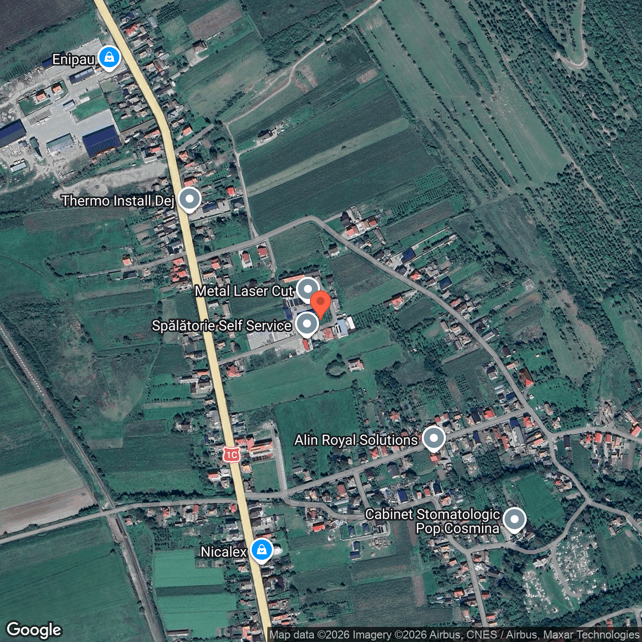 Teren intravilan 1.394 mp Caseiu Cluj