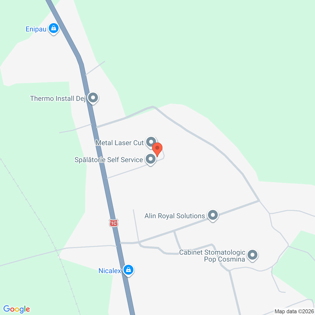 Teren intravilan 1.394 mp Caseiu Cluj