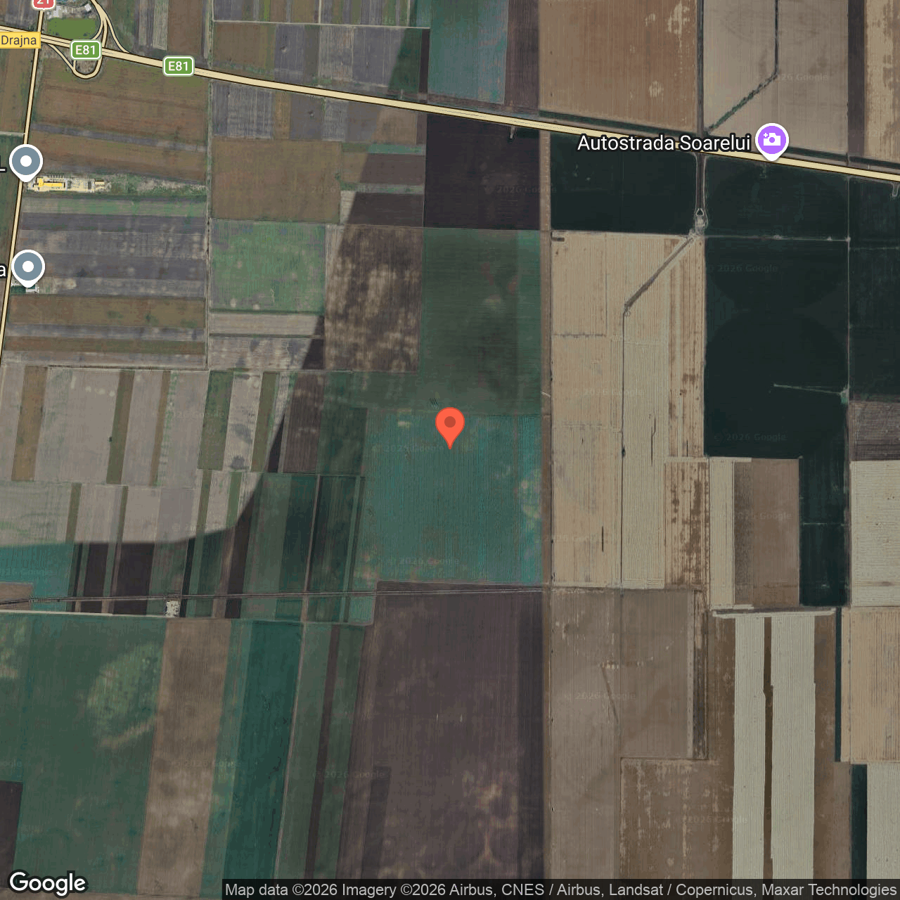 Teren intravilan 3.377 mp Dragalina Calarasi