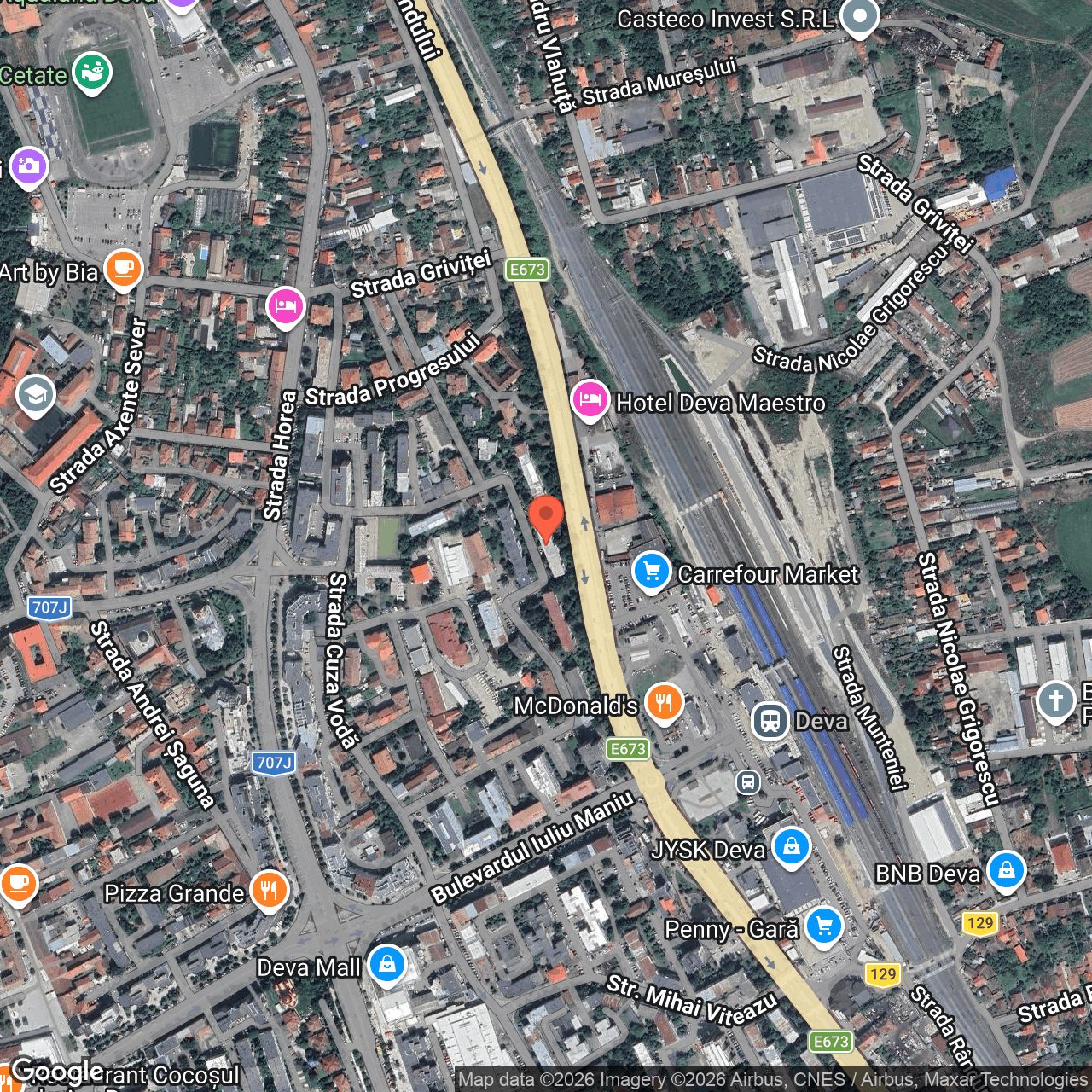 Apartament 3 camere Strada George Enescu Deva Hunedoara