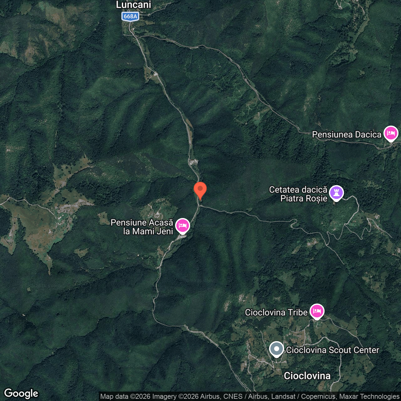 Cabana cu teren 2.430 mp Bosorod Hunedoara