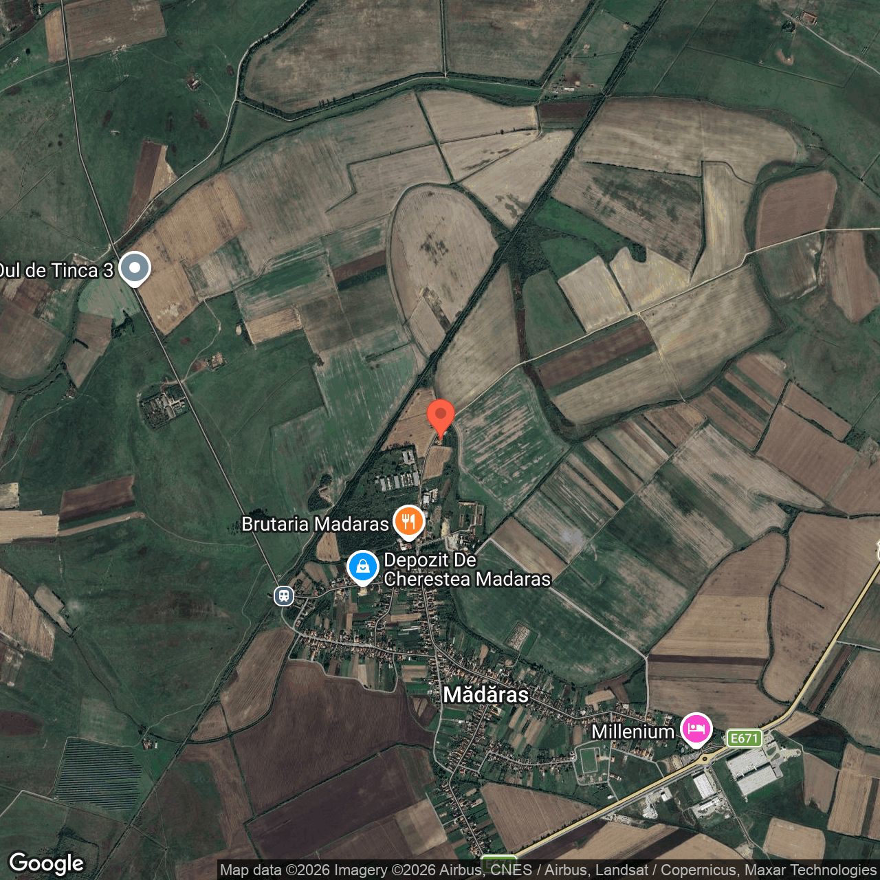 Constructie cu teren 6.408 mp Madaras Bihor