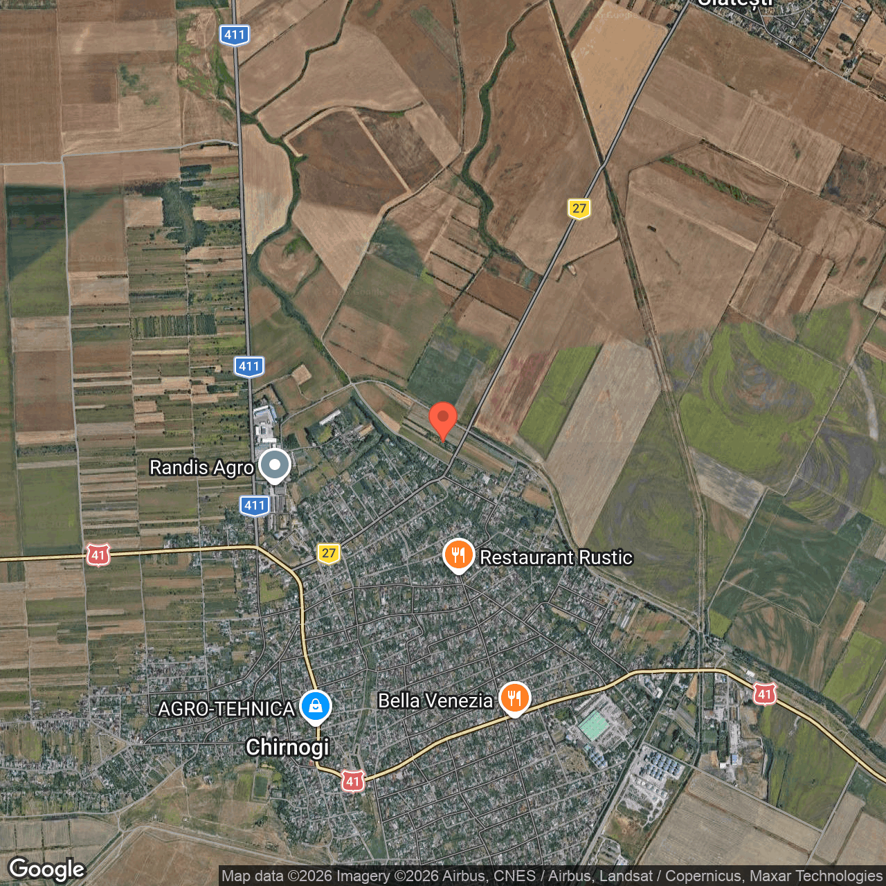 Constructii cu teren intravilan 9.544 mp Chirnogi Calarasi