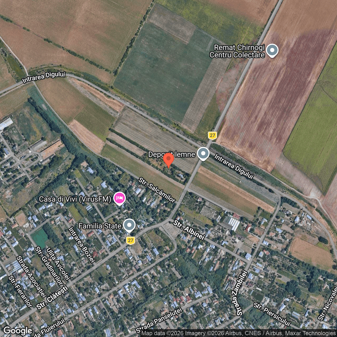 Constructii cu teren intravilan 9.544 mp Chirnogi Calarasi