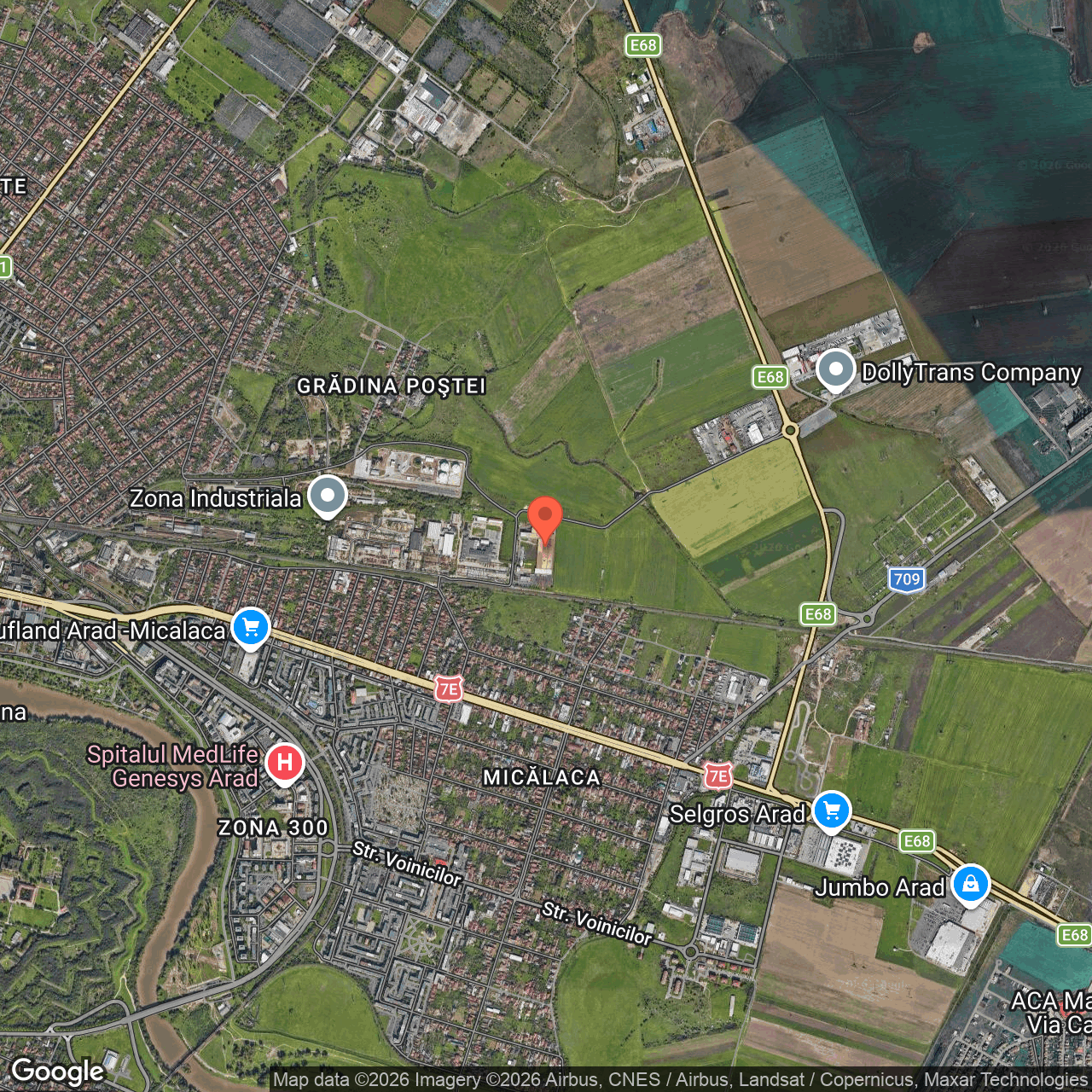 Platforma industriala cu teren 44.028 mp Arad