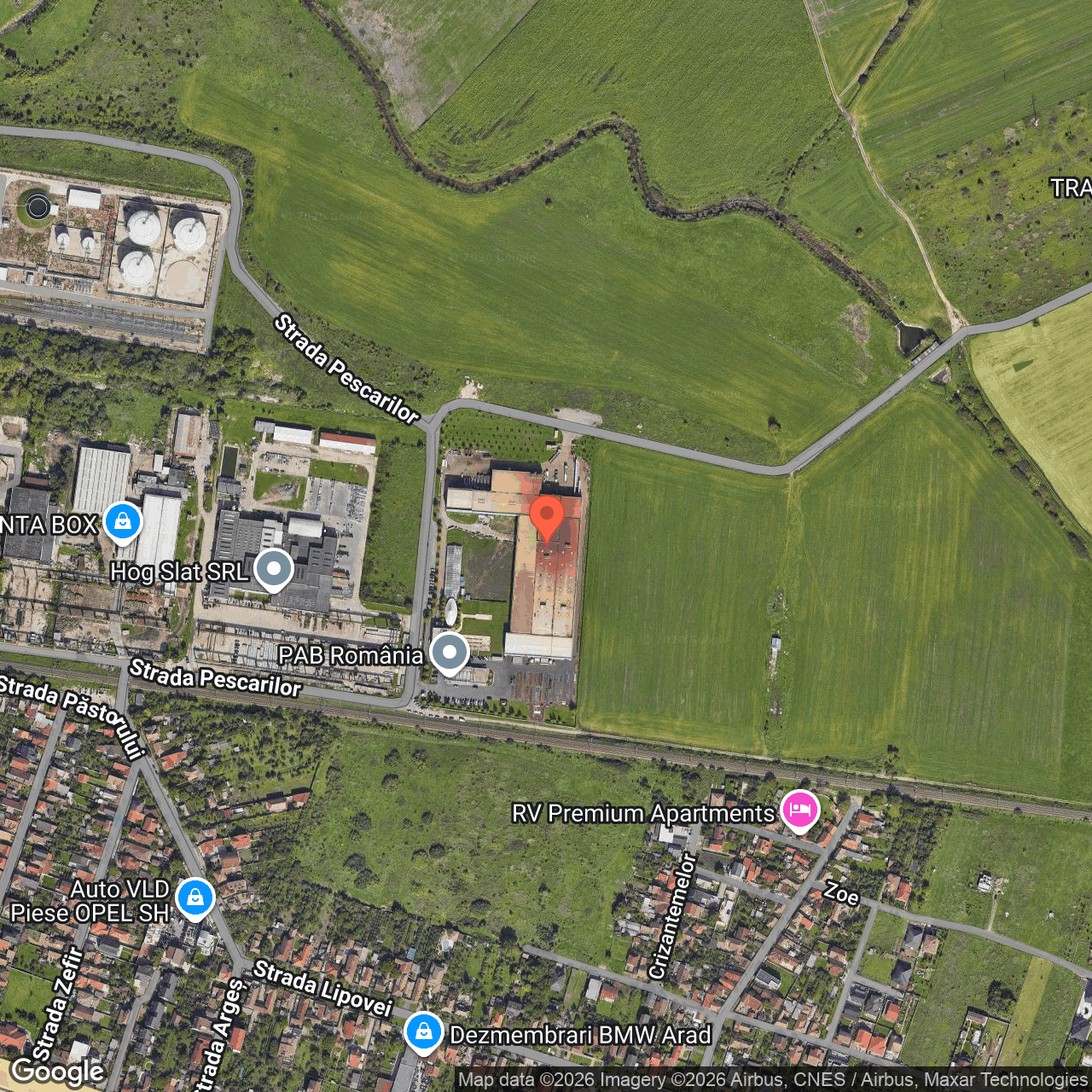 Platforma industriala cu teren 44.028 mp Arad