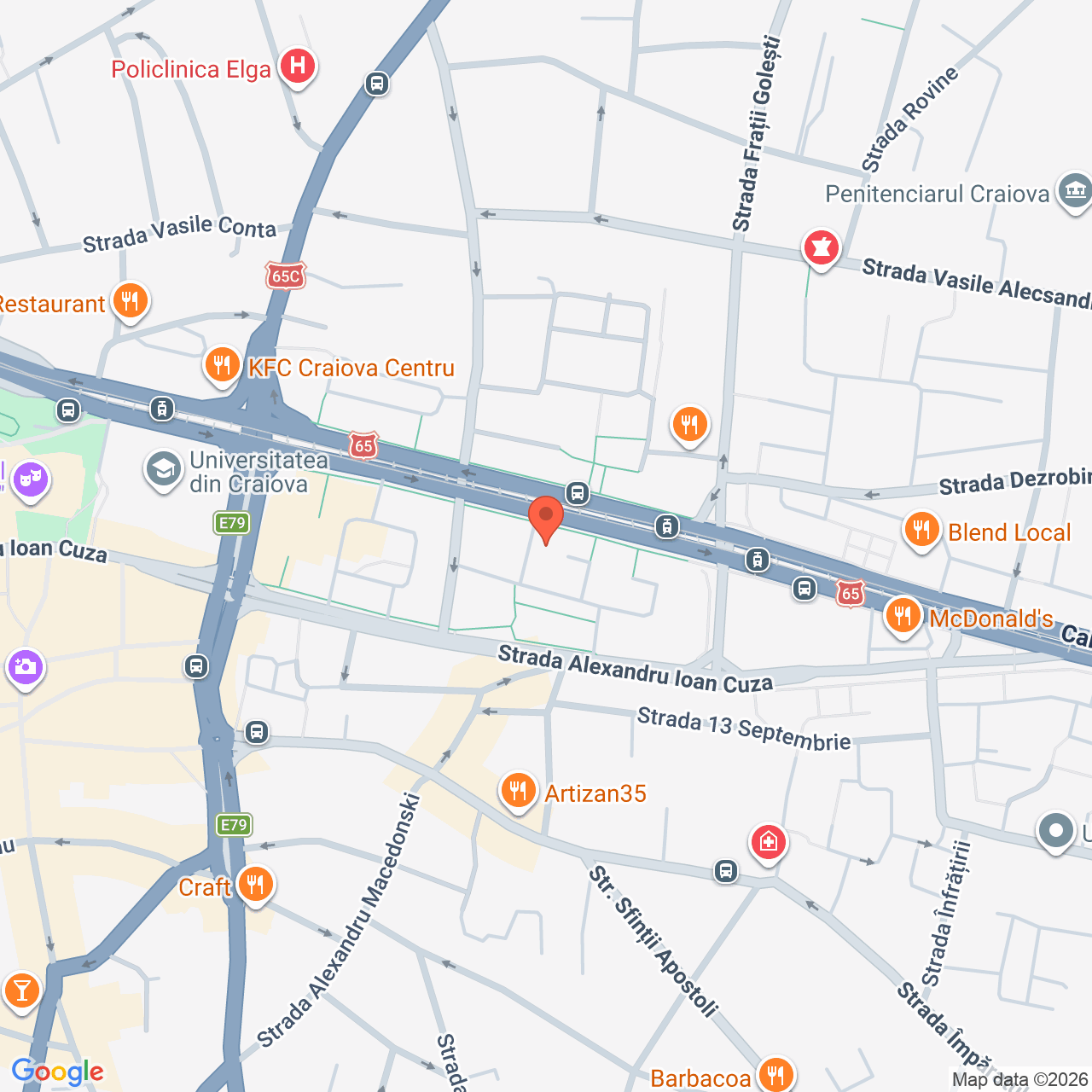 Spatiu comercial 253 mp Calea Bucuresti Craiova