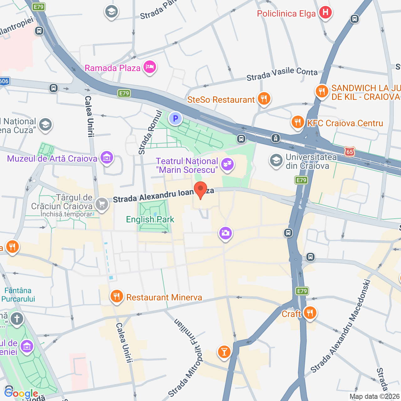 Spatiu Comercial Strada Alexandru Ioan Cuza Craiova