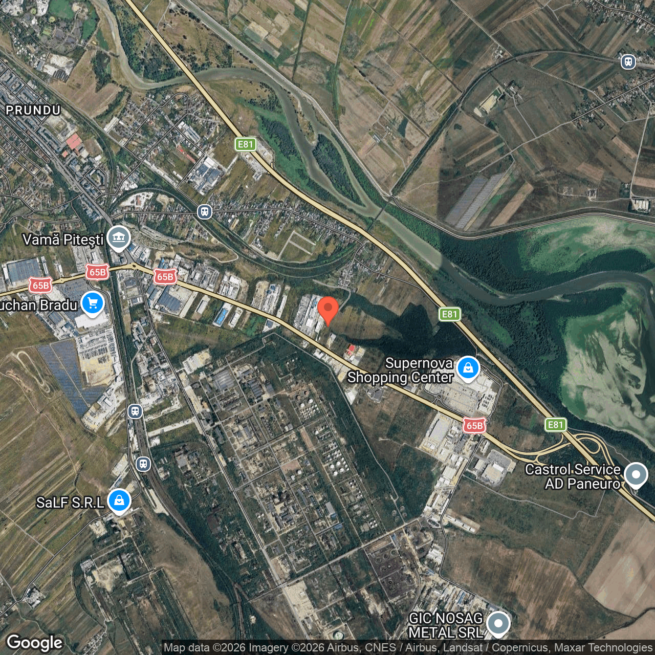 Teren extravilan 4.000 mp Pitesti Arges