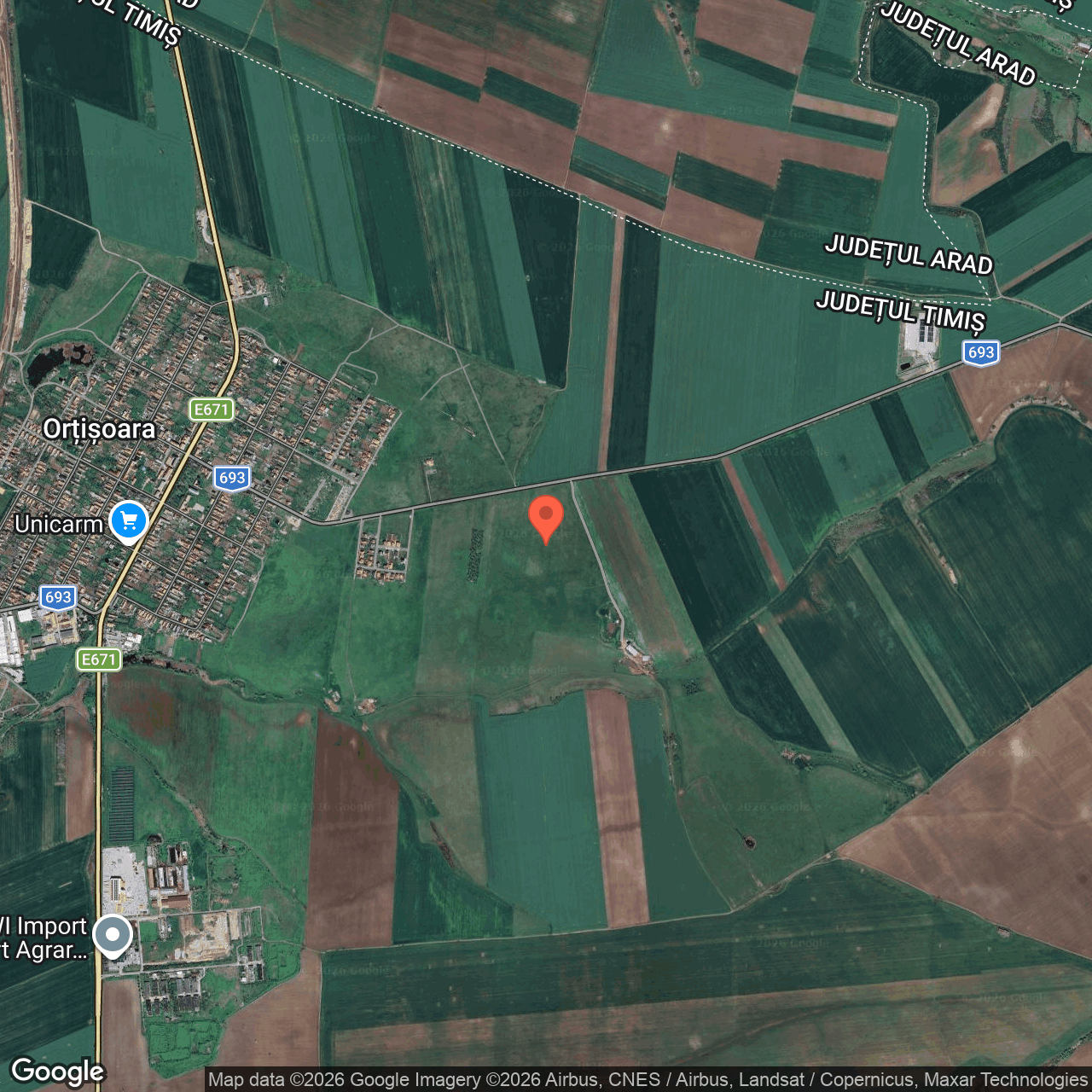 Teren extravilan 5 ha Ortisoara Timis