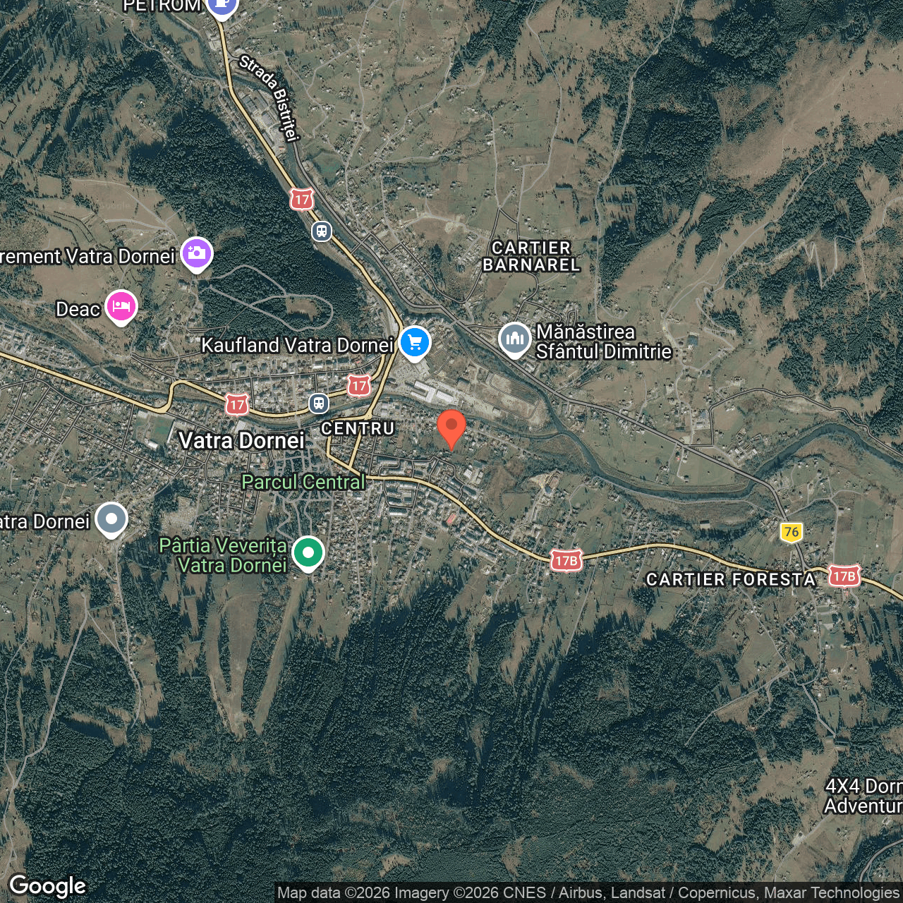 Teren intravilan 576 mp Vatra Dornei Suceava