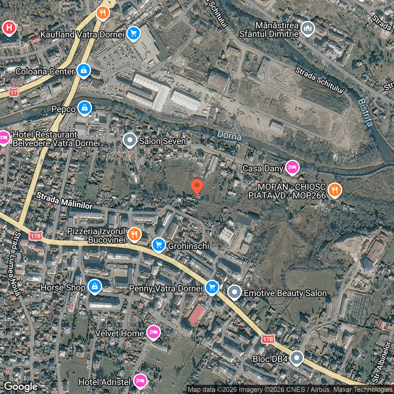 Teren intravilan 576 mp Vatra Dornei Suceava