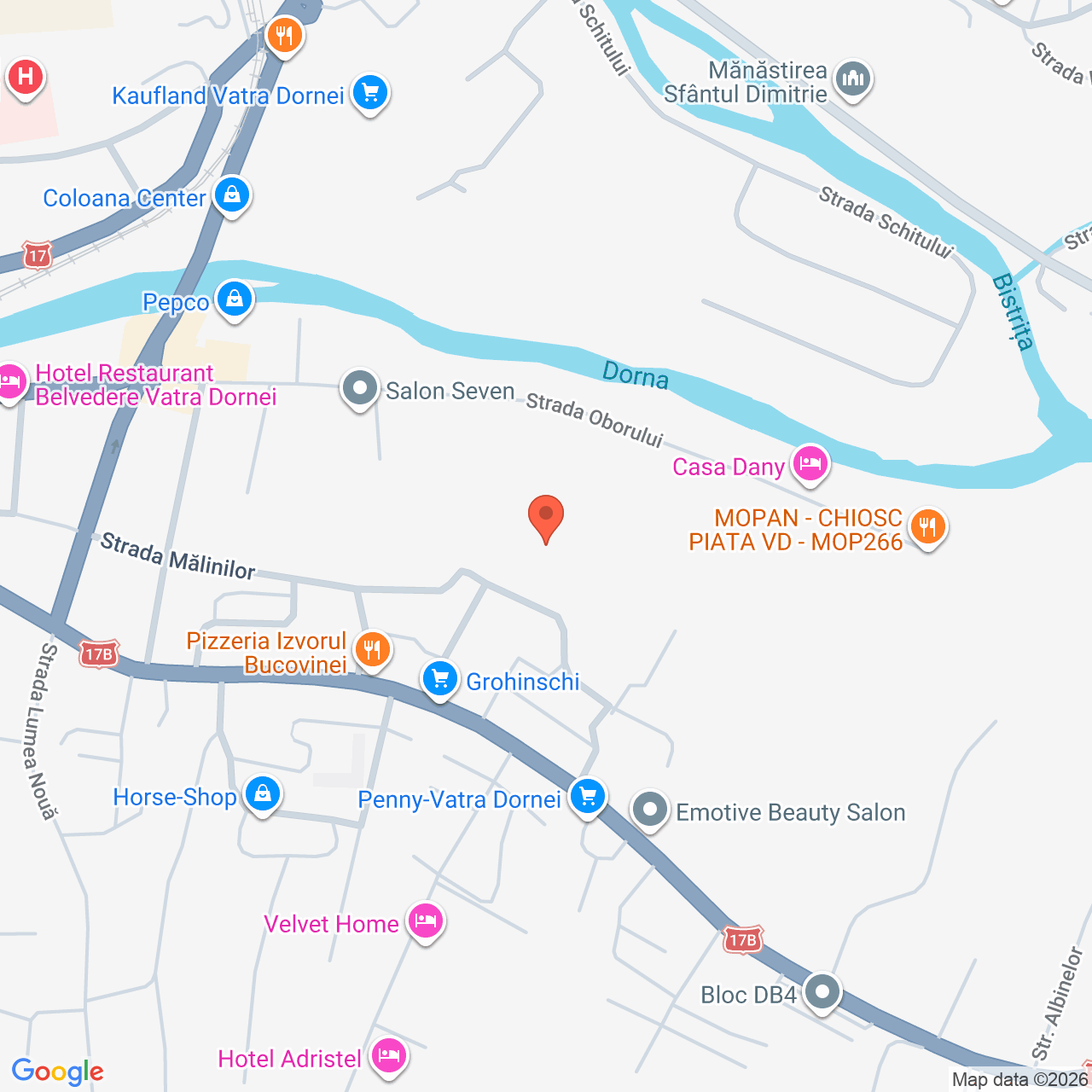 Teren intravilan 576 mp Vatra Dornei Suceava
